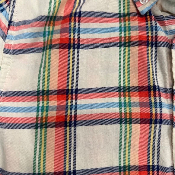 J.crew Crewcuts Boys' button-up flannel shirt size 12 - Picture 4 of 4